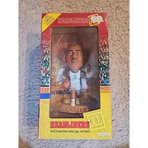 North Carolina Tar Heels VINCE CARTER Figurine 1999 Headliners with Original Box